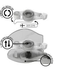 E-Z Runner Petite Refillable Permanent Dots